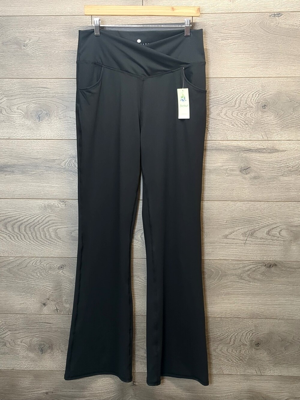 Bundle Of 2 Boerfmian Stretch Leggings Cross Waist Wide Leg Women's Size XXL